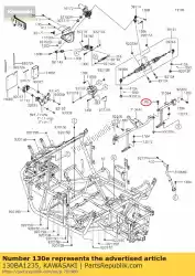 Here you can order the 01 bolt-flanged,12x35 from Kawasaki, with part number 130BA1235: