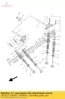 1SCE21210000, Yamaha, échappement de soupape yamaha yfm 300 2013, Nouveau