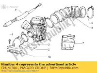 CM141901, Piaggio Group, Carburettor lib/zip 50 4t     , New