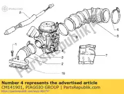 Qui puoi ordinare carburatore lib / zip 50 4t da Piaggio Group , con numero parte CM141901: