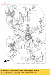 Ici, vous pouvez commander le jeu d'aiguilles auprès de Yamaha , avec le numéro de pièce 5EL1490J0000: