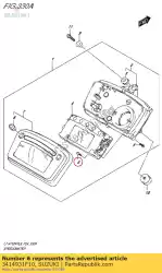 Aqui você pode pedir o parafuso, cabeça de panela, em Suzuki , com o número da peça 3414931F10: