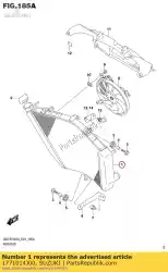 Here you can order the radiator from Suzuki, with part number 1771014J00: