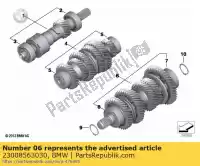 23008563030, BMW, seta de saida bmw   900 1200 2004 2005 2006 2007 2008 2009 2010 2011 2012 2013 2014 2015 2016 2017 2018 2019 2020 2021, Novo