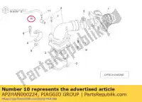 AP2HAN000224, Piaggio Group, Tubo de óleo aprilia sr 50 2000 2001 2002 2003 2004, Novo