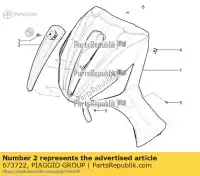 673722, Piaggio Group, steering column cover piaggio beverly bv zapm69 zapm69200 zapm69300, zapm69400 zapma20s zapma210 zapma2100 zapma2200 125 300 350 2010 2011 2012 2013 2014 2015 2016 2017 2018 2019 2020 2021 2022, New