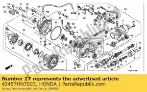 honda 42457HN7003 calço g (1,9) - Lado inferior