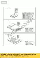 999841098, Kawasaki, manuale di istruzioni, ksf450baf ksf45 kawasaki kfx 450 2010, Nuovo