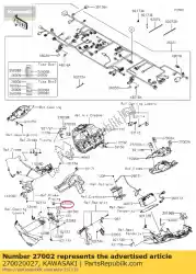 Tutaj możesz zamówić zespó? Przeka? Nika lampy czo? Owej zx1000rgf od Kawasaki , z numerem części 270020027: