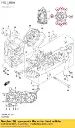 Here you can order the bolt from Suzuki, with part number 015500830A: