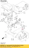 083100010B, Suzuki, écrou suzuki  c gn gs gsf gsx gsx r gv gw lt lt a lt f lt z rf rg rgv rm sv tl tr vl vlr vs vx vz vzr xf 50 80 85 125 160 250 300 400 450 500 550 600 650 750 800 850 900 1000 1100 1200 1300 1400 1500 1800 1985 1986 1987 1988 1989 1990 1991 1992 1993 1994 1995 1, Nouveau