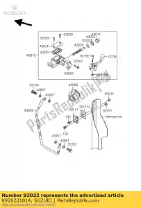 Suzuki K920221814 washer - Bottom side