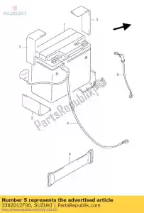 suzuki 3382012F00 filo, batteria + - Il fondo