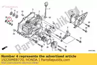 15220MEB770, Honda, conjunto de válvula, alivio honda  crf trx 250 450 2003 2004 2005 2006 2007 2008 2009 2010 2011 2012 2013 2014 2015 2017, Nuevo