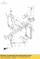 5SG125790000, Yamaha, manguera 4 yamaha wr yz 250 450 2002 2003 2004 2005 2006, Nuevo