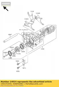 kawasaki 140141059 plate-position,change zx900-a1 - Bottom side