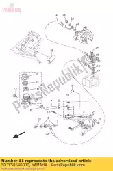 diafragma, reservoir van Yamaha, met onderdeel nummer 5D7F58540000, bestel je hier online: