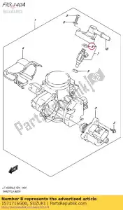 suzuki 1571716G00 o ring - Bottom side