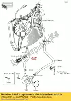 390620111, Kawasaki, ch?odzenie w??a cylindra zx140 kawasaki  gtr tr zzr 1400 2006 2007 2008 2009 2010 2011 2012 2013 2014 2015 2016 2017, Nowy