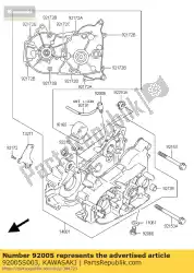 Aquí puede pedir apropiado, respiradero ksf50-a1 de Kawasaki , con el número de pieza 92005S003: