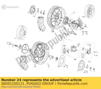 00G01100121, Piaggio Group, Ajustador. freno trasero derbi atlantis o boulevard bullet city red e two chic kmh piaggio a edicion ed t cc 50 0 125 200 2 25 3 1 4 100 150, Nuevo