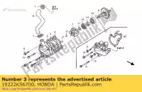 19222KS6700, Honda, separator, pompa wodna honda cr 125 1987 1988 1989 1990 1991 1992 1993 1994 1995 1996 1997 1998 1999 2000 2001 2002 2003 2004, Nowy