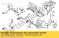 50218HN1000, Honda, guida, r. rr. parafango honda trx400ex fourtrax sportrax 400 , Nuovo