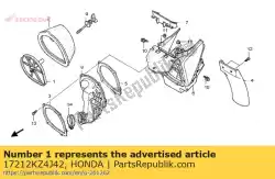 Tutaj możesz zamówić podstawa, element od Honda , z numerem części 17212KZ4J42: