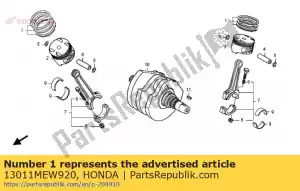 honda 13011MEW920 set di anelli, pistone (std.) - Il fondo