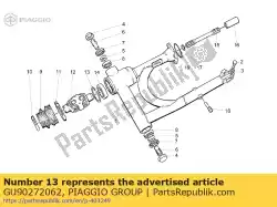 Qui puoi ordinare anello di sicurezza da Piaggio Group , con numero parte GU90272062: