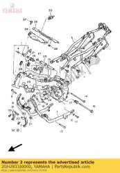 Aquí puede pedir soporte 12 de Yamaha , con el número de pieza 2GH2833J0000: