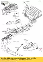 120CB0522, Kawasaki, boulon kawasaki z  j zx6rr ninja n zx6r r zx10r d p e s c f zr7s zr750 h zx 10rr 10r 6r 6rr z750s abs zx600 zx636 636 se 750 600 1000 , Nouveau