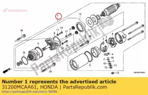 Honda 31200MCAA61 zespó? silnika, rozrusznik (mit - Dół