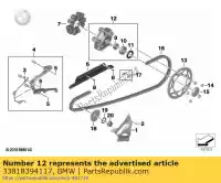 33818394117, BMW, mozzo pignone bmw  1000 2019 2020 2021, Nuovo