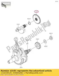 Tutaj możesz zamówić gear-assy, ?? Balanser od Kawasaki , z numerem części 131010629: