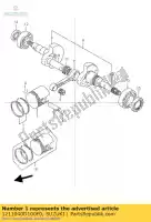 1211040D100F0, Suzuki, zuiger, 41,0 mm suzuki ah tr 50 1992 1994 1998 1999 2000, Nieuw