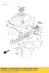 tank assy, ?? Brandstof ( van Suzuki, met onderdeel nummer 4410016G70YLF, bestel je hier online: