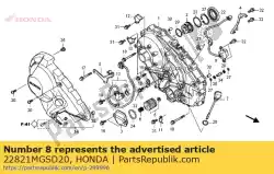 blijf, brandstofslang van Honda, met onderdeel nummer 22821MGSD20, bestel je hier online: