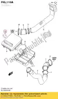 1139427H00, Suzuki, coussin, inducti suzuki lt a400 kingquad 4x2 a400f 4x4 asi a400fz a400z lta400f 400 , Nouveau