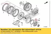 22361KWW741, Honda, brak dost?pnego opisu honda  crf 110 2014 2018 2019 2020, Nowy