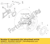 668825, Piaggio Group, Remschijf d.240 piaggio mp mp3 350 maxi sport zapm860x, zapta10w zapm86100, zapm86101 zapta10x zapta1200 zapta1200, zapta1201 zapta1202 zapta1202, zapta1204 zapta130 zaptd1102,  zaptd120 350 400 500 2014 2015 2016 2017 2018 2019 2020 2021 2022, Nieuw