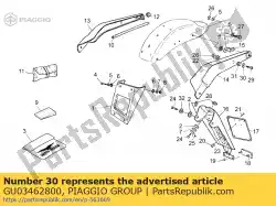 Aquí puede pedir lavadora de Piaggio Group , con el número de pieza GU03462800: