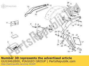 Piaggio Group GU03462800 lavadora - Lado inferior