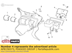 Aprilia AP8158373, R?kawica drzwi. drzwi. szary, OEM: Aprilia AP8158373