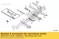 89202KY1700, Honda, spanner, pin honda  cb cbr 250 300 500 600 900 1000 1100 1991 1992 1993 1994 1995 1996 1997 1998 1999 2000 2001 2002 2003 2004 2005 2006 2007 2008 2009 2010 2011 2012 2013 2017 2018 2019, New