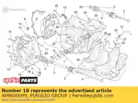 AP8600099, Piaggio Group, Onderlegring aprilia  rs 250 1994 1995 1996 1997 1998 1999 2000 2001, Nieuw