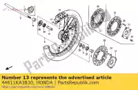 44611KA3830, Honda, szprycha b zestaw z przodu honda cr  r cr125r cr250r 125 250 , Nowy