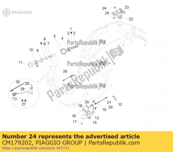 Aprilia CM179202, Vite, OEM: Aprilia CM179202