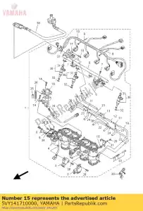 yamaha 5VY141710000 t?ok, rozrusznik - Dół