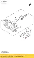 3572631G40, Suzuki, beugel achter la suzuki lt a700x kingquad 4x4 a450x limited a750x axi a450xz a500xpz a750xz a750xpz a500xz lta500xp lta500x lta750xp lta750x 700 450 750 500 , Nieuw